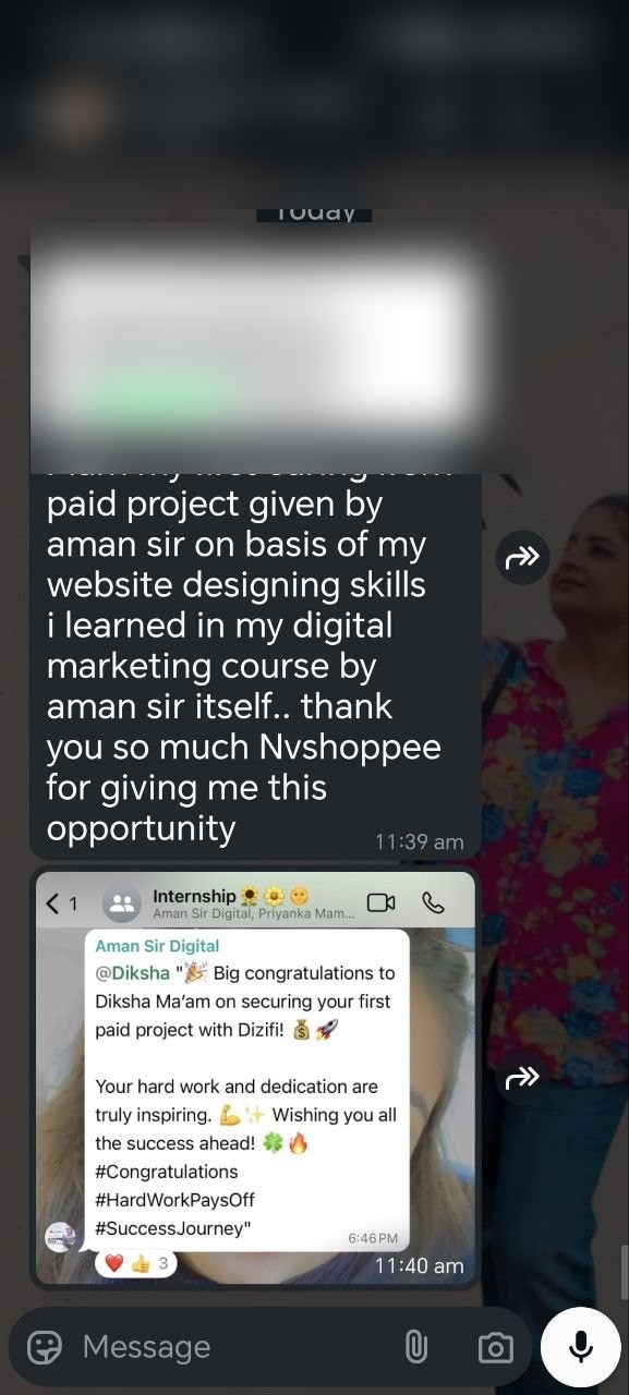 Client feedback screenshot 6